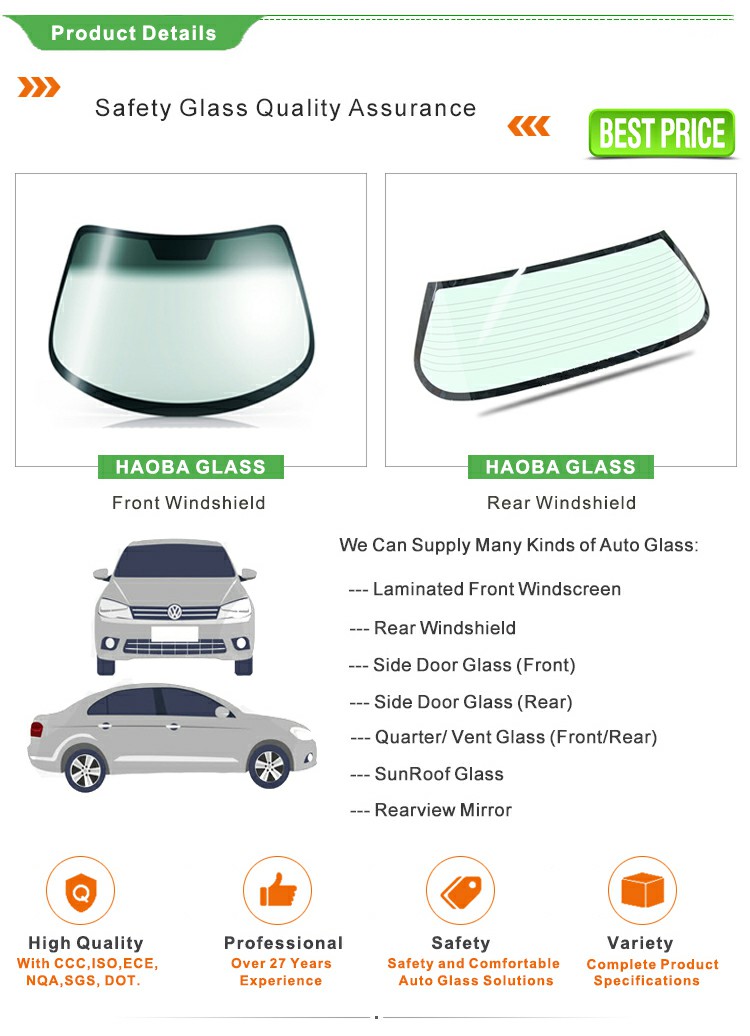 Laminated Auto Car Glass Car Windshield Windscreen Glass for Toyota Buy auto glass, car glass