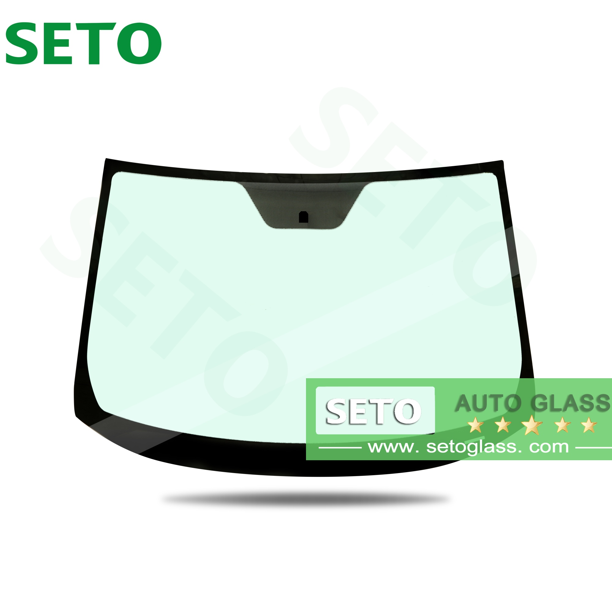 Custom Curved Bulletproof Car Rear Windshield Glass Anti Glare Xyg car Glass for Nissan