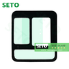 China Laminated Bus Windshield Tempered Bus Pats Bus Side Window Glass for Yutong Hiace
