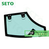 China Tractor Auto Windshield Glass Agricultural Vehicle Glass Tractor Side Door Window Glass