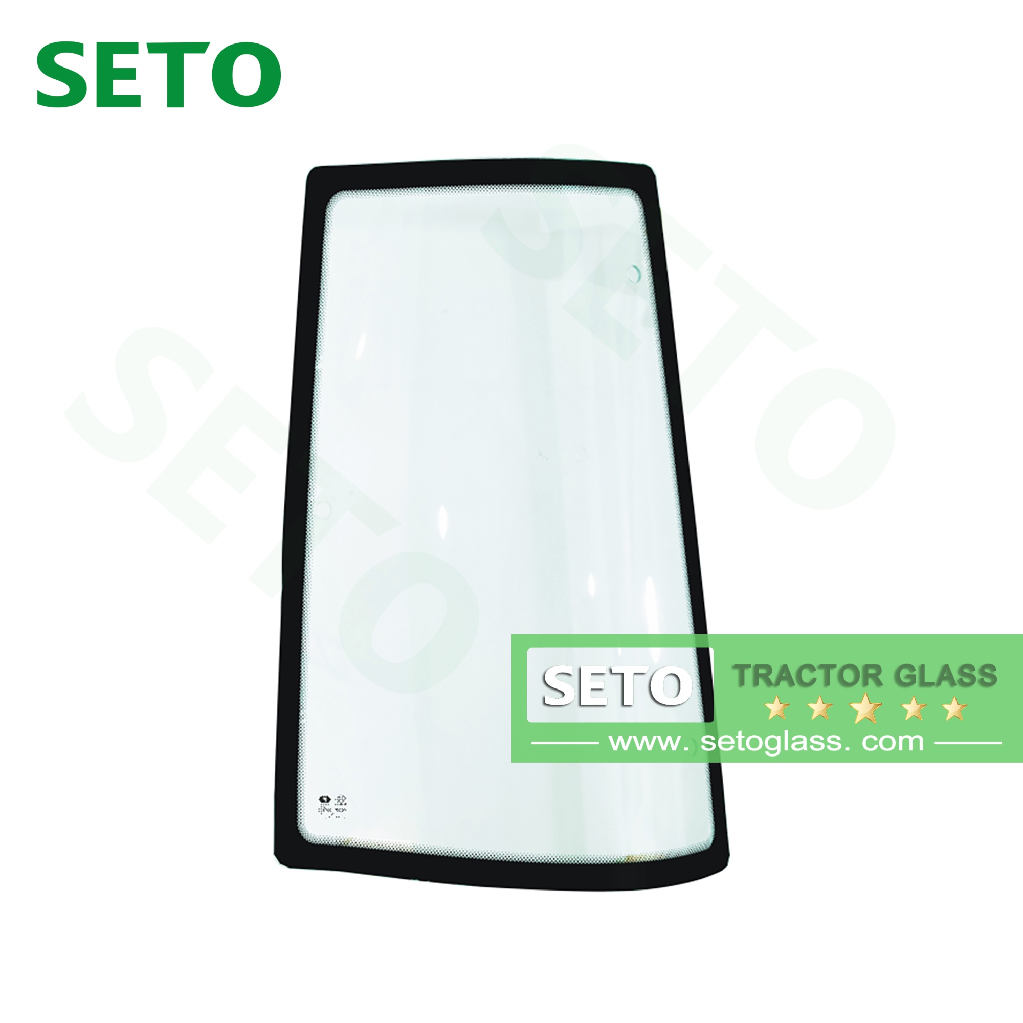 Tempered Road Roller Glass Engineering Vehicle Windshield Side Window glass