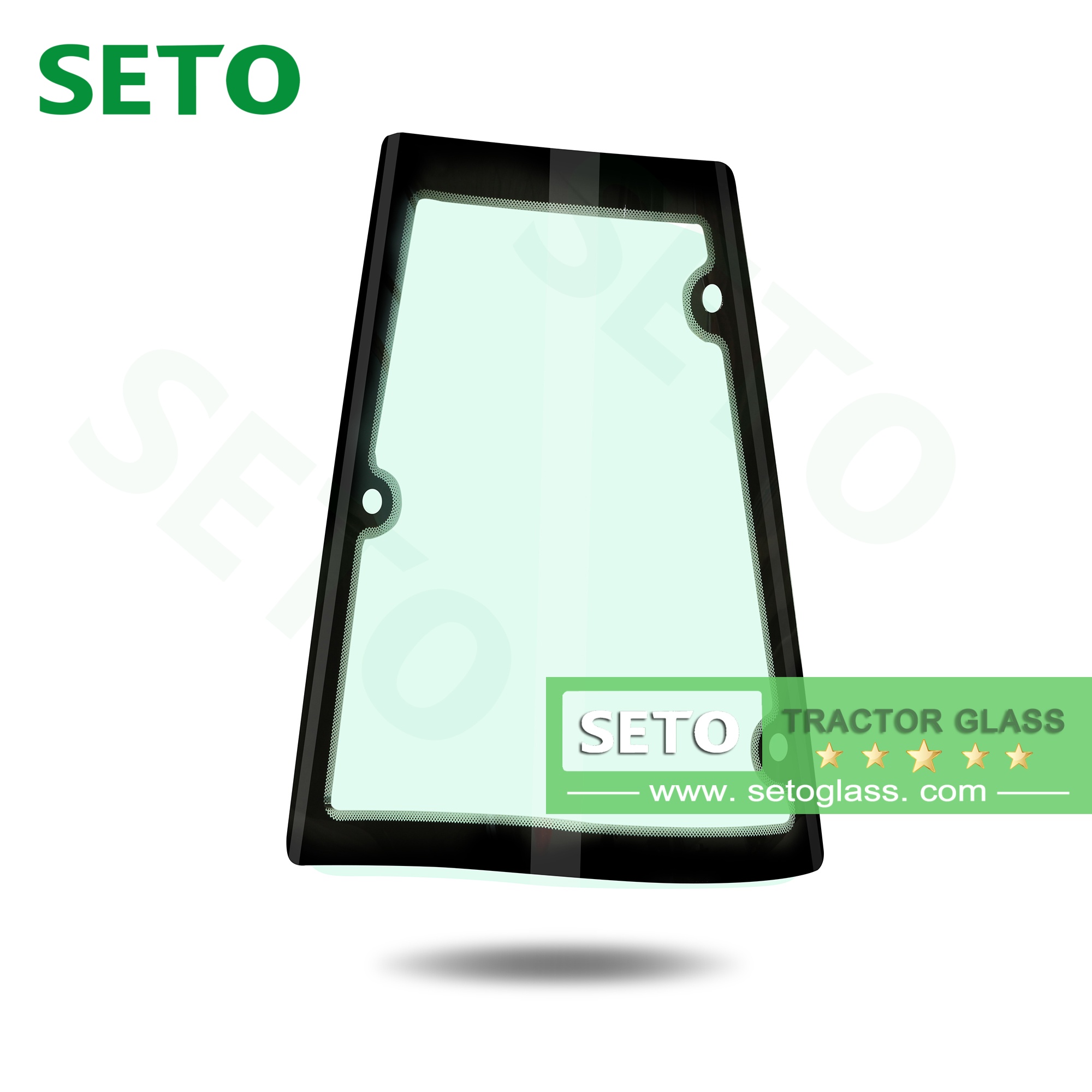 Tempered Road Roller Glass Engineering Vehicle Windshield Side Window glass