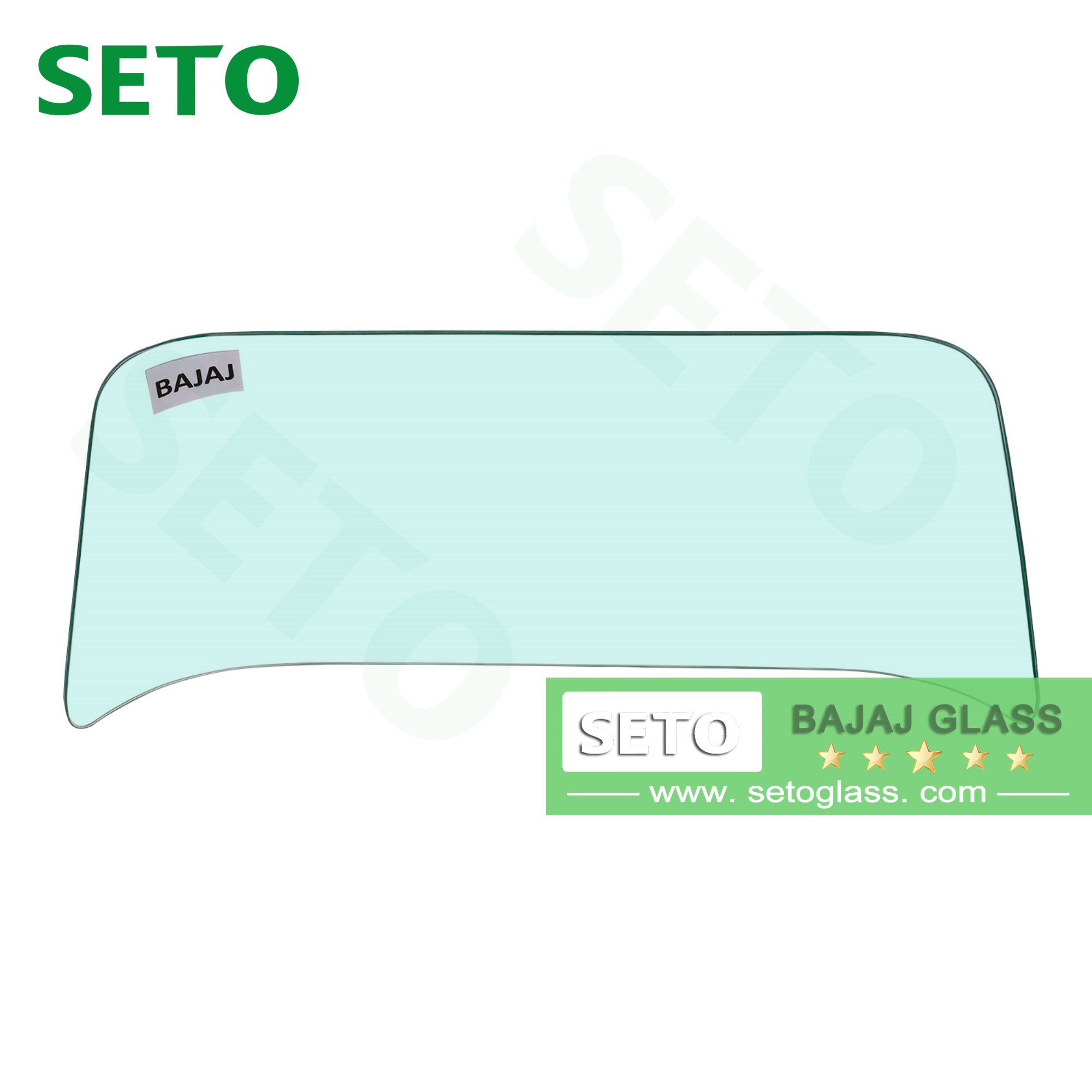 Laminated Tempered E Rickshaw Glass Three Wheelers Bajaj 205 Spare Parts Windshield Glass