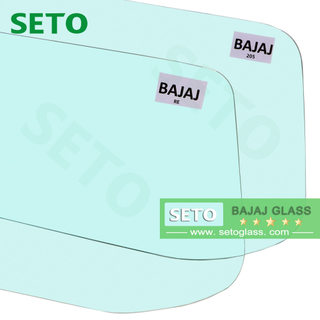 Three Wheel Motorcycle Front Windscreen Front Laminated Glass for Bajaj Tvs Tuk Tuk