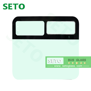 6mm Clear Safety Tempered Side Sliding Glass Window for Bus
