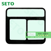 China Laminated Bus Windshield Tempered Bus Pats Bus Side Window Glass for Yutong Hiace