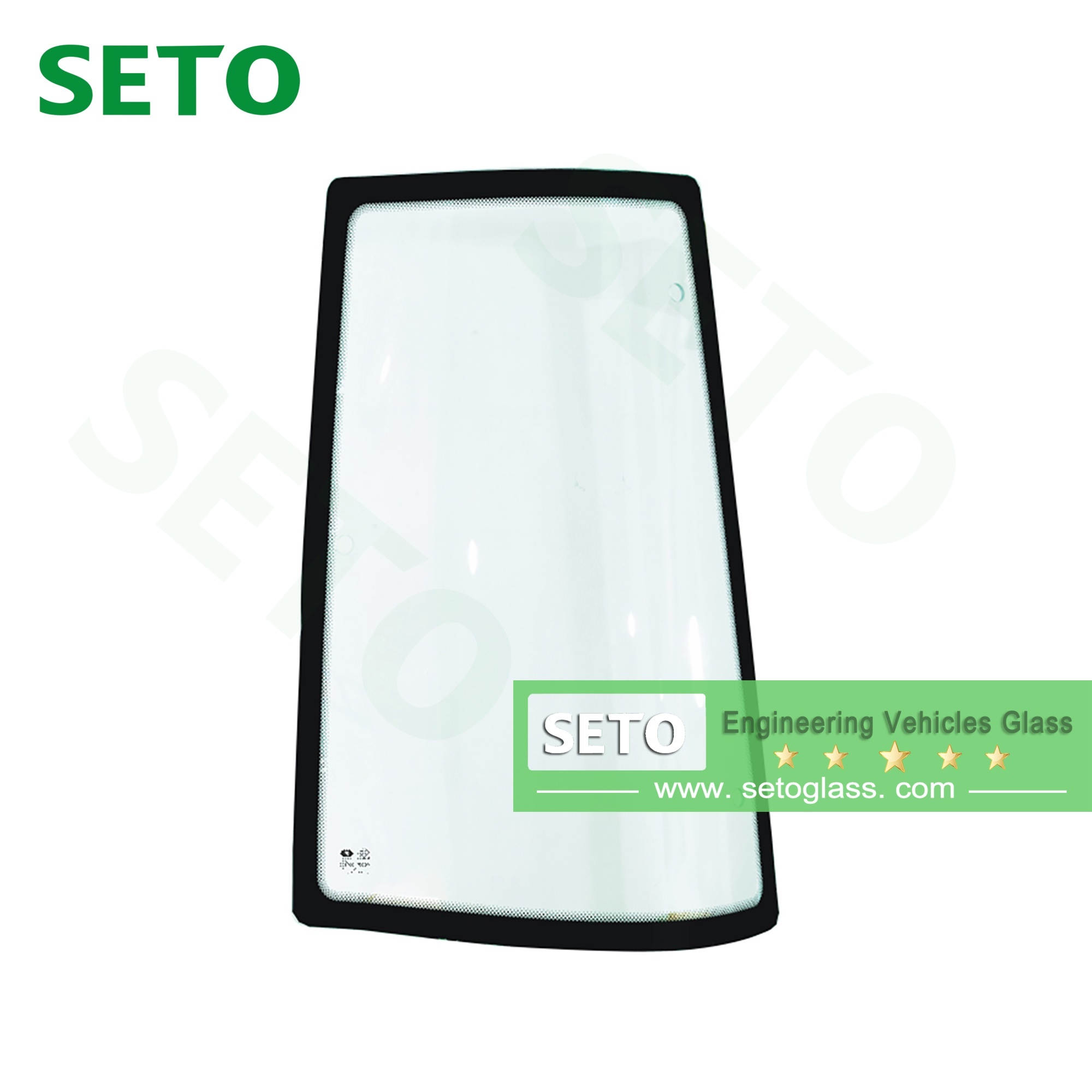 Tempered Hoist Chain Block /Crane/Derrick Engineering Vehicle Glass Windshield Glass