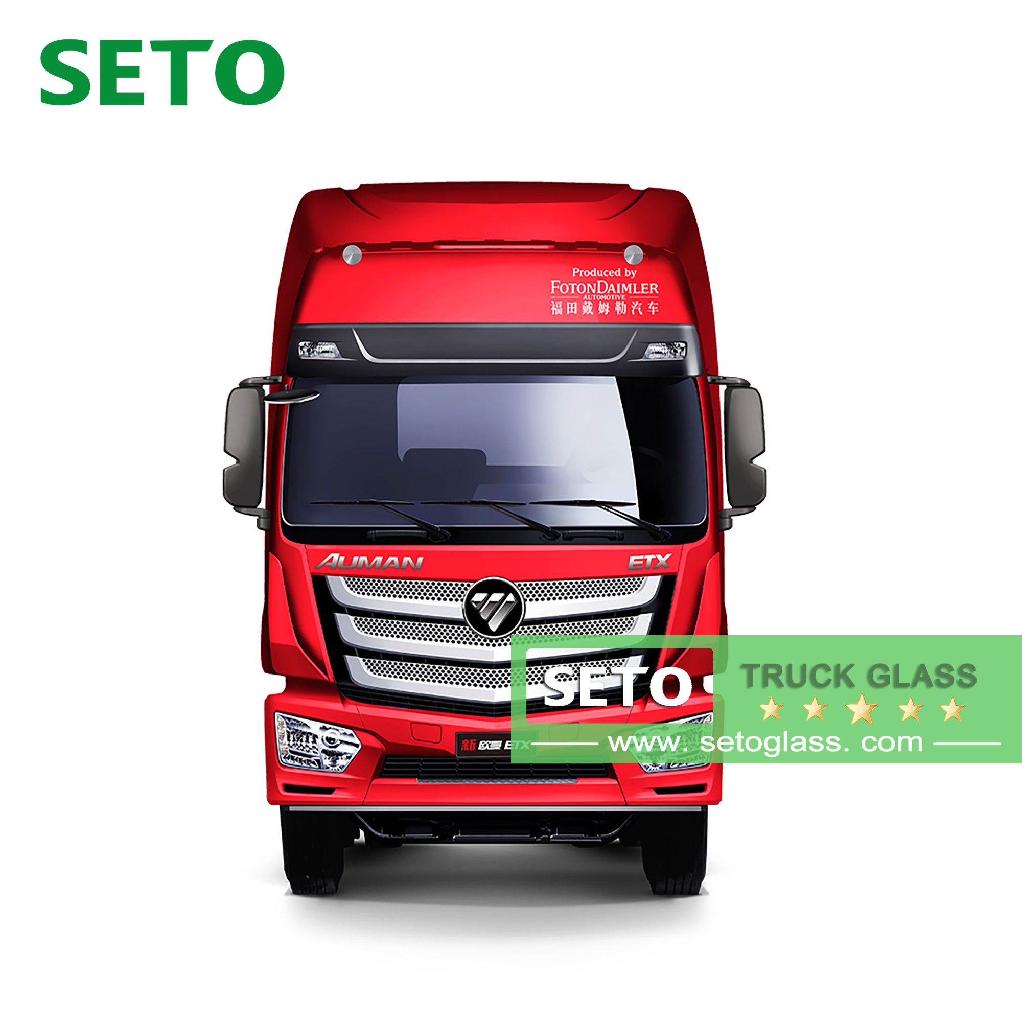 Tempered Truck Windscreen Glass Sliding Window Truck Windshield for Iveco