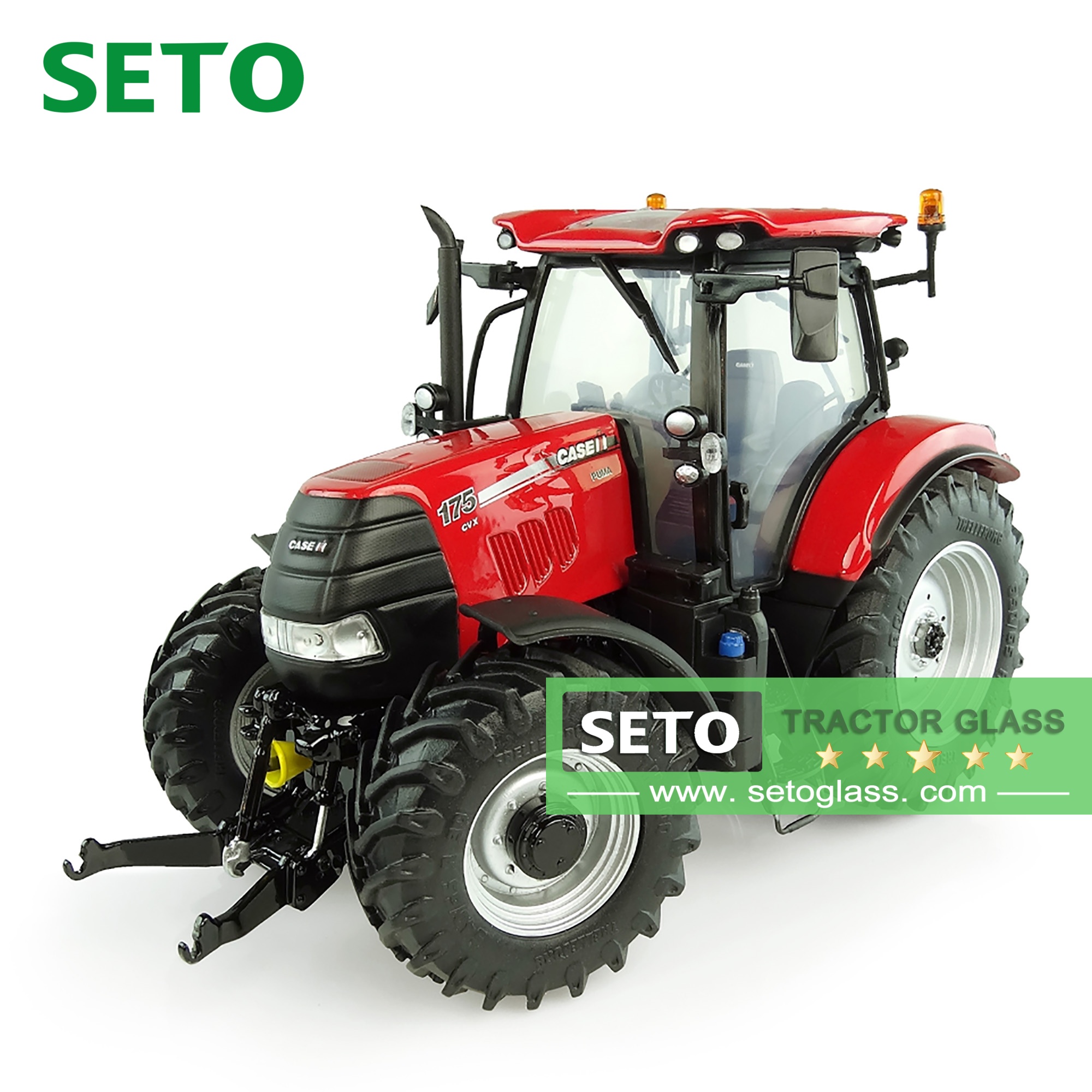 Tempered Engineering Vehicles Windscreen Glass Digger Excavator Windshield Glass