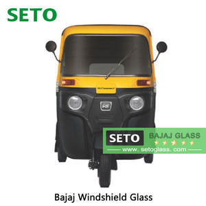 Laminated Tempered E Rickshaw Glass Three Wheelers Bajaj 205 Spare Parts Windshield Glass