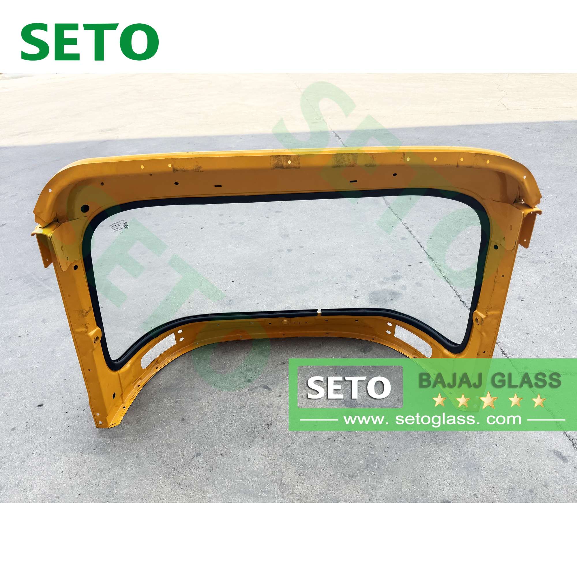 Moto Bajaj Glass Bajaj Re 205/225 Spare Parts Front Windshield Windscreen Glass